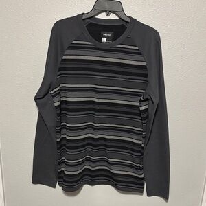 Marmot Men's Striped Crewneck